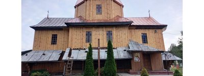 На Львівщині завершують реставрацію давнього дерев'яного собору