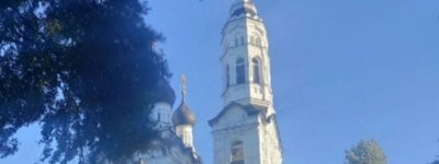Ураган снес крест храма под Петербургом