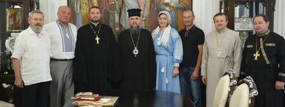 Митрополит Епіфаній зустрівся з представниками громад Київщини, які приєдналися до ПЦУ