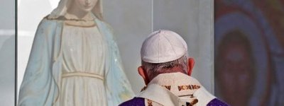 Папа призвал молиться Богородице о мире в Украине