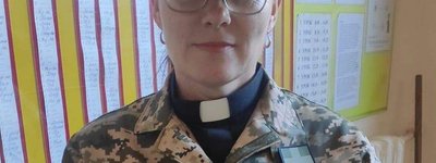 The only female chaplain of the Odesa region works as a combat medic on the front line