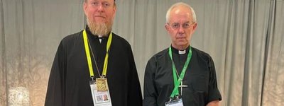Речник ПЦУ зустрівся з Архиєпископом Кентерберійським  Англіканської Церкви
