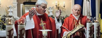 After Odessa, the papal envoy goes to the east of Ukraine