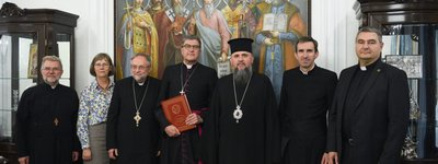 The Primate of the OCU meets with the delegation of the Bishops' Conference of France