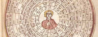 Місячно-сонячний календар (елемент), який використовувався для визначення дати Пасхи за Юліанським календарем. З рукопису IX століття що походить з монастиря св.Еммерама в Німеччині. 