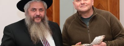 Головний рабин України благословив Валерія Залужного на Перемогу