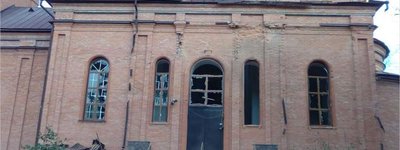 От обстрелов получил повреждение храм УПЦ МП в Запорожской области
