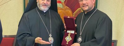 У Хайфі єпископ УГКЦ зустрівся архиєпископом Мелхітської Греко-Католицької Церкви