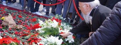 Патриарх Варфоломей посетил место взрыва в центре Стамбула