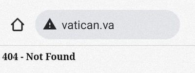 Сайт Ватикану зламаний