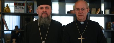 OCU Primate Epifaniy meets with Archbishop of Canterbury Justin Welby