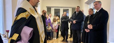 Глава УГКЦ у Львові освятив будинок для переселенців