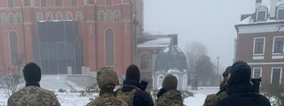 В Киевской области СБУ проводит обыски в Свято-Покровском кафедральном соборе УПЦ МП