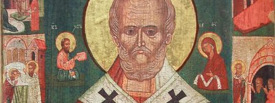 Ікона св. Миколая з житієм (Радруж)