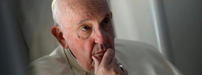 Папа Франциск назвал такие войны, как в Украине, «преступлением против Бога и человечества»