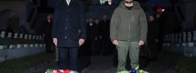 Зеленський і Дуда разом вшанували польські і українські військові поховання у Львові