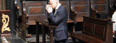 Президент Польщі відвідав катедральний собор РКЦ у Львові