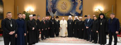 Pope upholds Ukrainian interfaith efforts as concrete testimony of peace