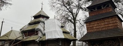 Волонтери зі Львівщини рятують церкву XVII століття