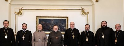 The third session of Lviv Archeparchy's Synod held on St Georges Hill