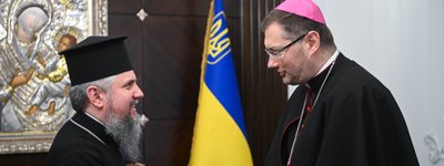 Апостольський нунцій в Україні відвідав Предстоятеля ПЦУ