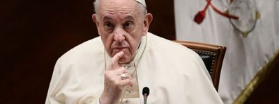 Глава МЗС шкодує, що Папа за час війни так і не приїхав до України