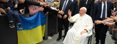 Папа українським біженцям: Не перестаю молитися за мир для вашої країни