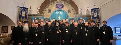 Духовенство Української православної єпархії Західної Європи обговорило аспекти духовної опіки над біженцями з України