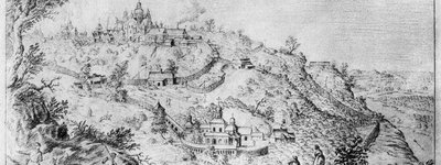 Києво-Печерський монастир на малюнку Абрахама ван Вестерфельда, 1651