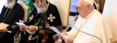 Pope to Tawadros II: May our friendship never stop growing