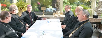 The head of the UGCC and Bishops of the Permanent Synod met with the Archbishop of Wrocław