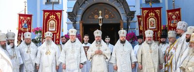 В ПЦУ відзначили 23-річчя відновлення Свято-Михайлівського Золотоверхого собору