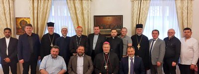 UCCRO representatives met with the Pope's envoy Cardinal Matteo Zuppi