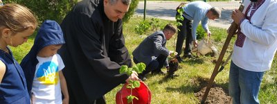 У Київській архиєпархії УГКЦ висадили 12 Садів перемоги