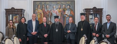 Митрополит Епіфаній зустрівся з представниками Міжнародного альянсу з питань свободи релігій