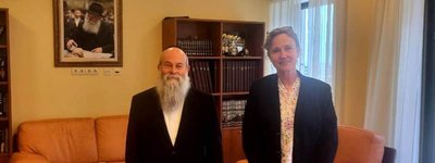 Посол ФРН зустрілася з рабином Дніпра