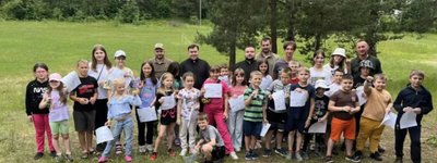 На Львівщині капелани УГКЦ організували літній християнський табір для дітей захисників України