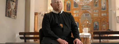 Отець Марко три роки служить у монастирі на Донеччині  