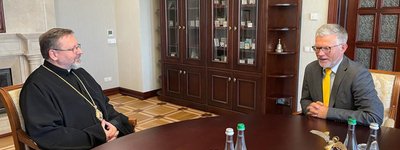 Глава УГКЦ зустрівся із заступником міністра закордонних справ України