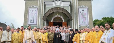 Предстоятель ПЦУ освятив монастирський храм на Львівщині