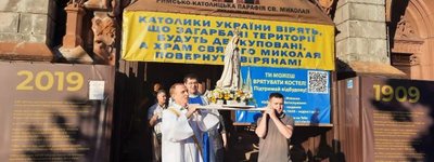 Парафіяни костелу св. Миколая у Києві звернулися до Володимира Зеленського
