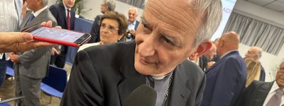 Кардинал Маттео Дзуппі, посланець понтифіка з пошуку шляхів припинення війни і справедливого миру в Україні