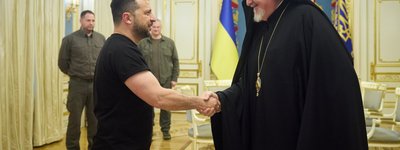 Владимир Зеленский встретился с представителем Вселенского Патриархата