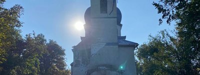 На Херсонщині сьогодні рашисти обстріляли храм