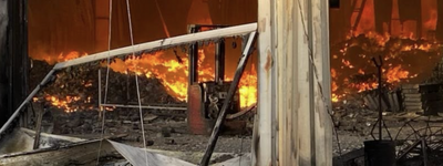 Росіяни знищили склад гуманітарної допомоги «Карітас-Спес Україна» у Львові