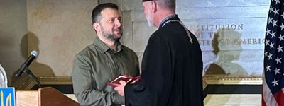 President Zelenskyy awarded Metropolitan Borys Gudziak the Cross of Ivan Mazepa