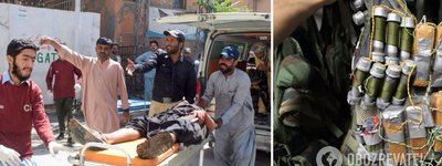 У Пакистані терорист-смертник влаштував вибух біля мечеті: понад 50 людей загинуло