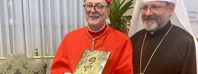 Глава УГКЦ привітав префекта Дикастерії для Східних Церков з отриманням кардинальської гідності