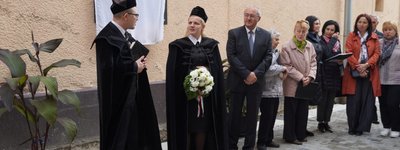 У Мукачеві відкрили пам’ятну дошку першому єпископу Закарпатської Реформатської Церкви