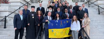 The Ukrainian Council of Churches delegation held meetings in the White House and USCIRF